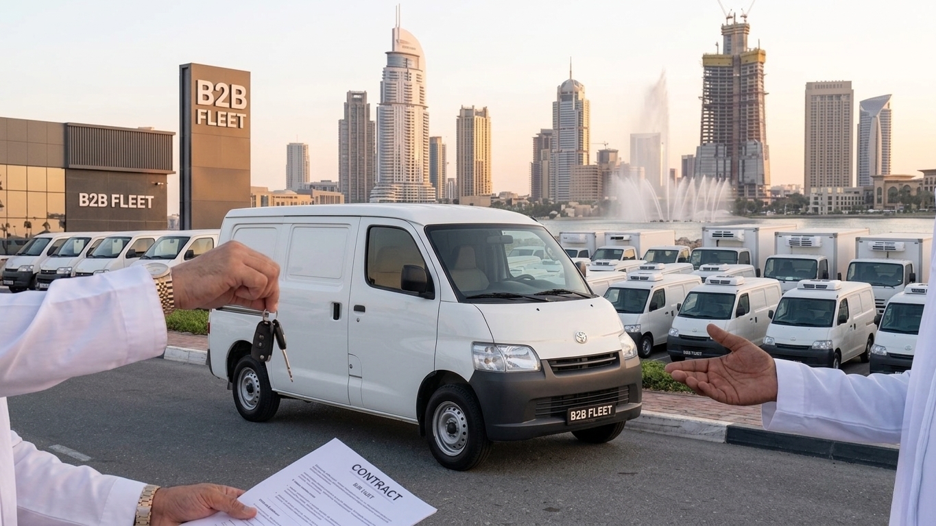 B2B Fleet - توقيع عقد إيجار رسمي