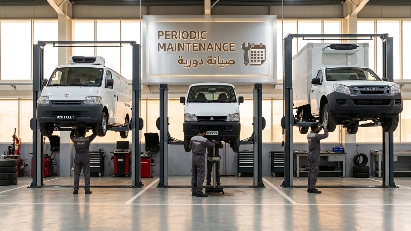 B2B Fleet - صيانة دورية